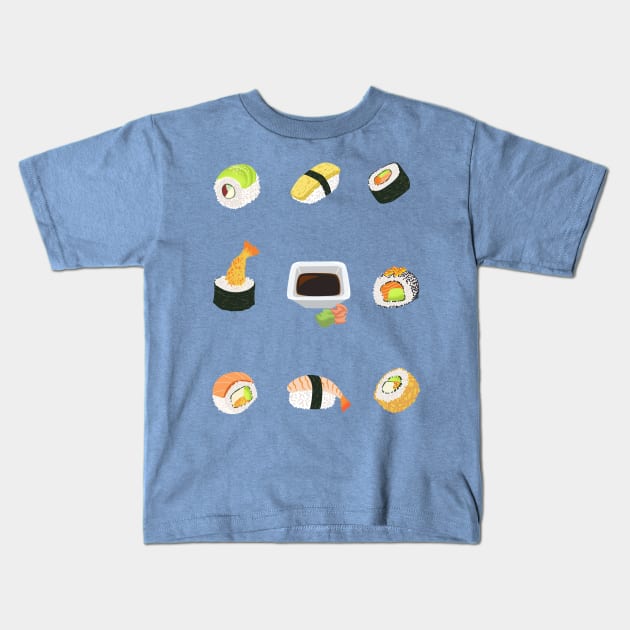 Sushi Kids T-Shirt by AltIllustration